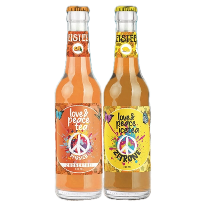 Love and Peace tea icetea Zitrone Pfirsich